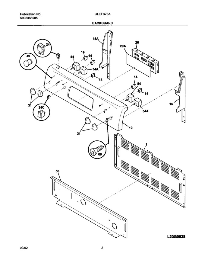 Diagram for GLEFS76ABG