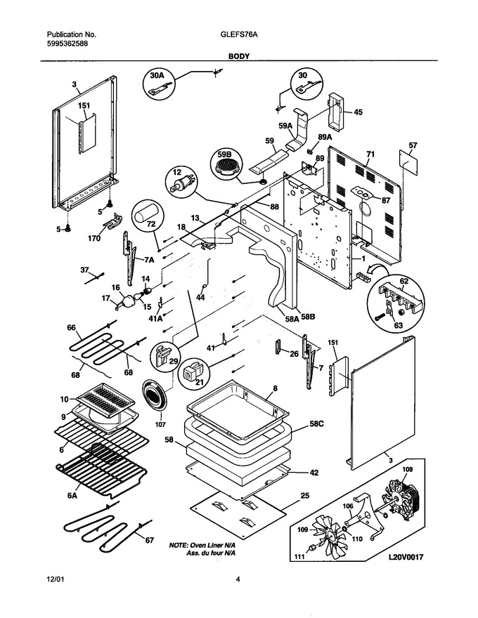 Diagram for GLEFS76AQF