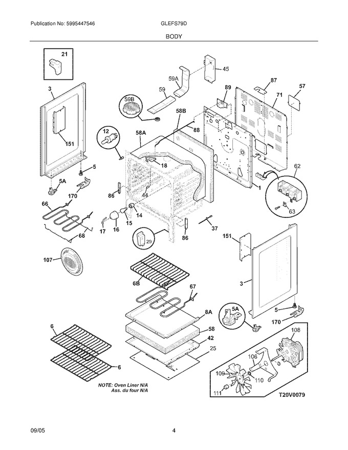 Diagram for GLEFS79DBF