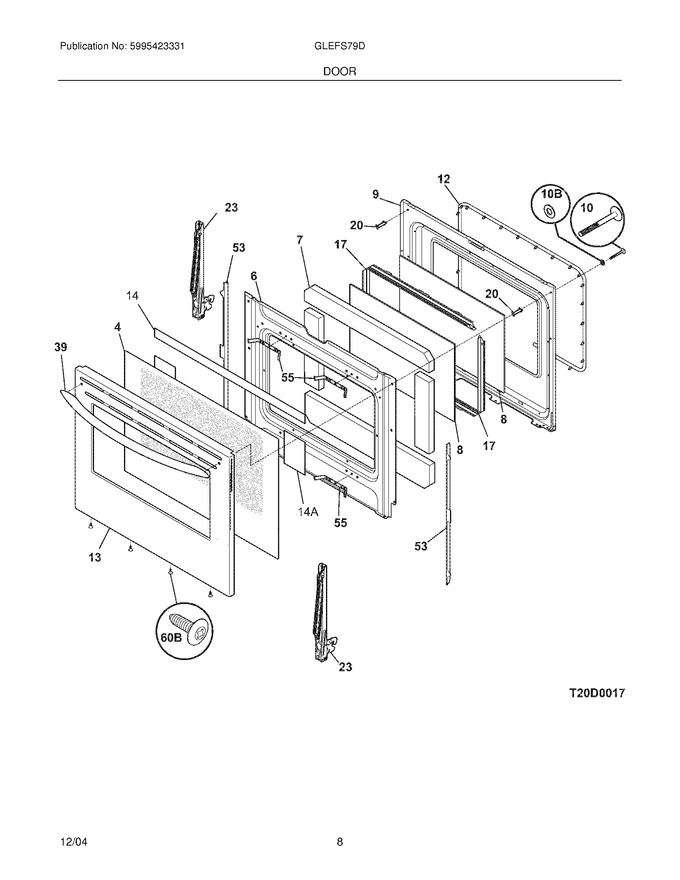 Diagram for GLEFS79DCB