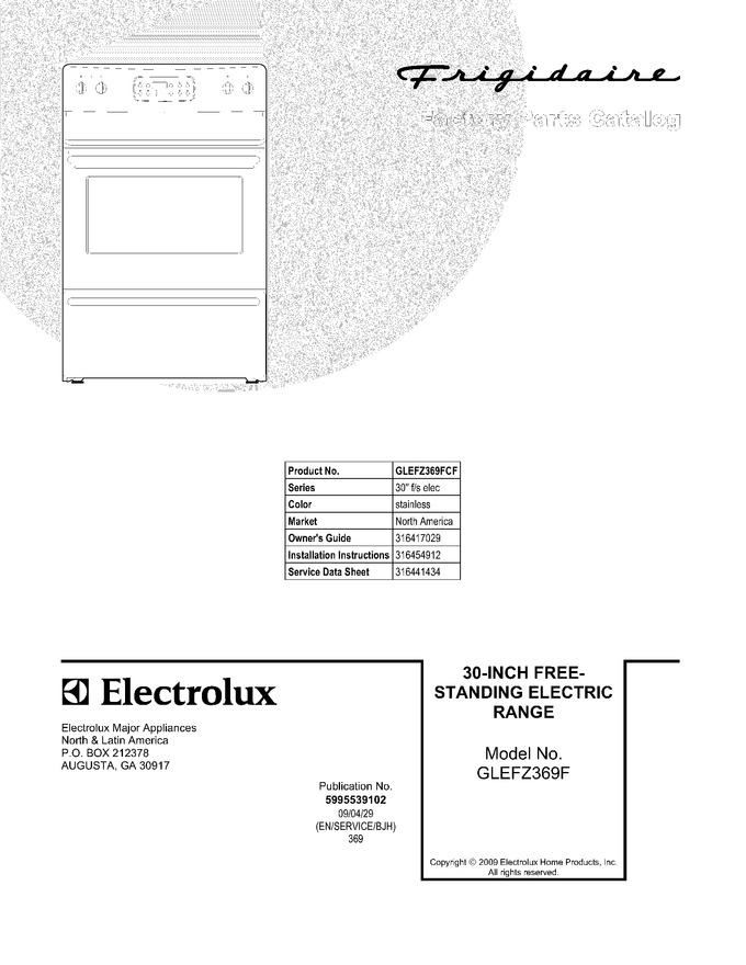 Diagram for GLEFZ369FCF