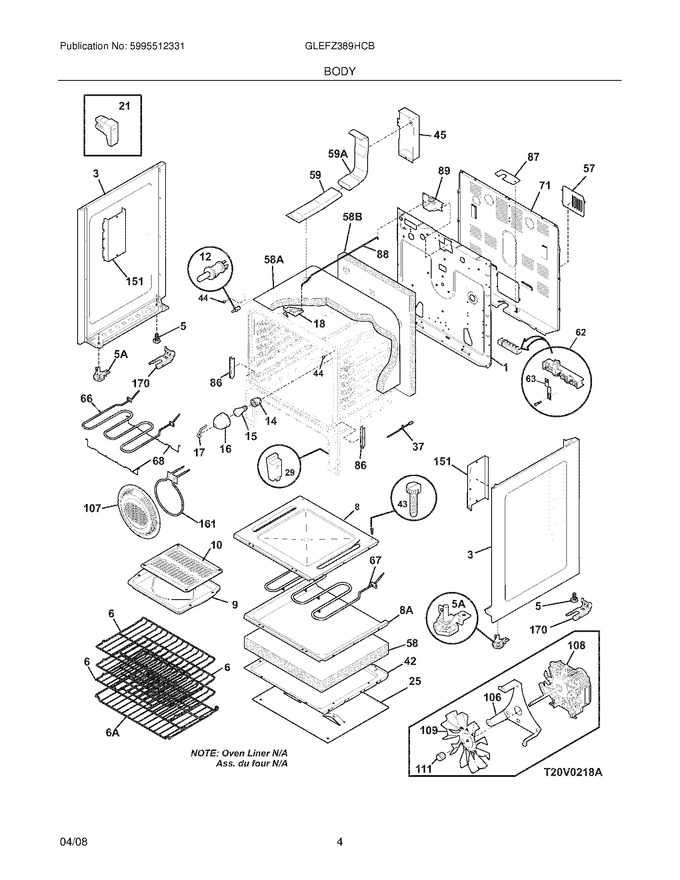 Diagram for GLEFZ389HCB
