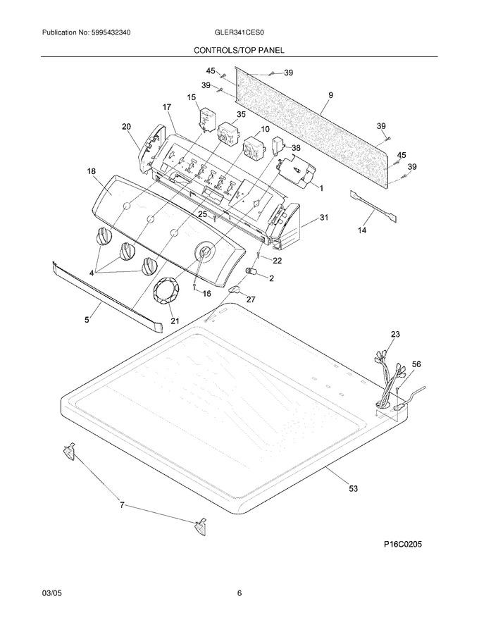 Diagram for GLER341CES0