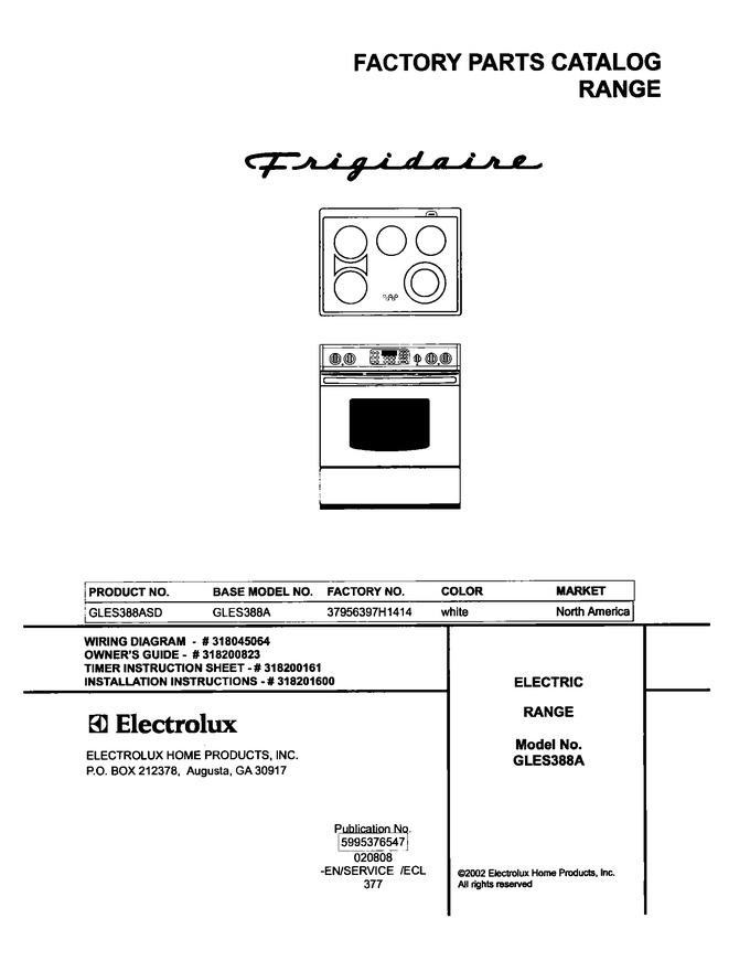 Diagram for GLES388ASD