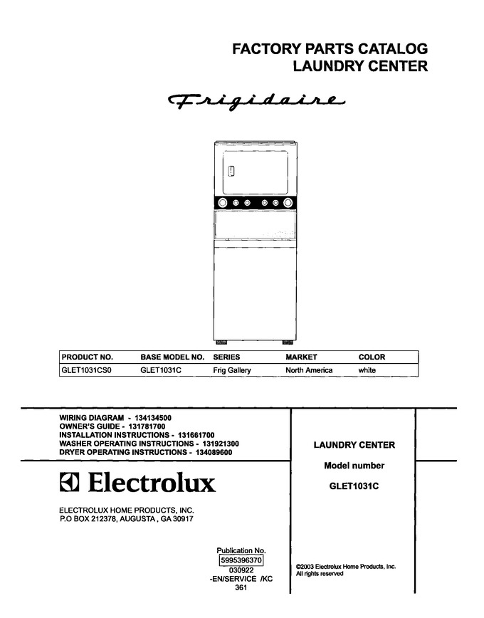 Diagram for GLET1031CS0
