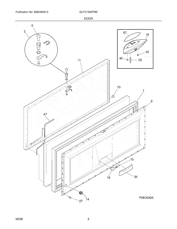Diagram for GLFC1526FW0