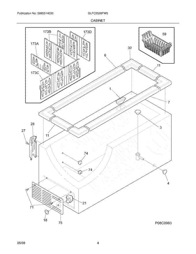 Diagram for GLFC2528FW5