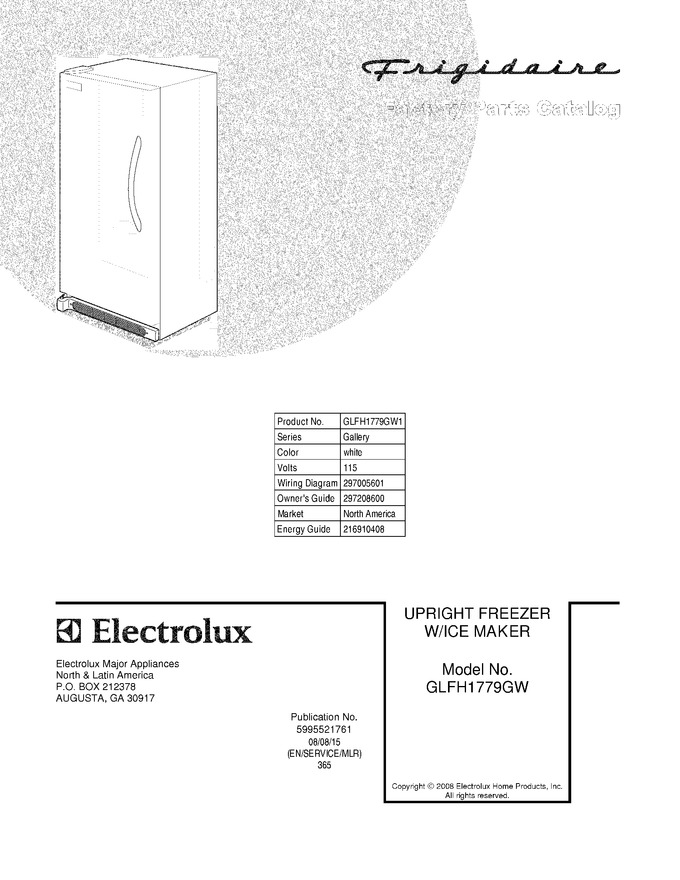 Diagram for GLFH1779GW1