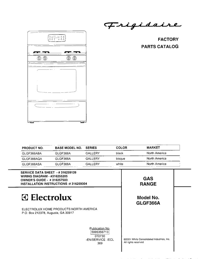 Diagram for GLGF366AQA