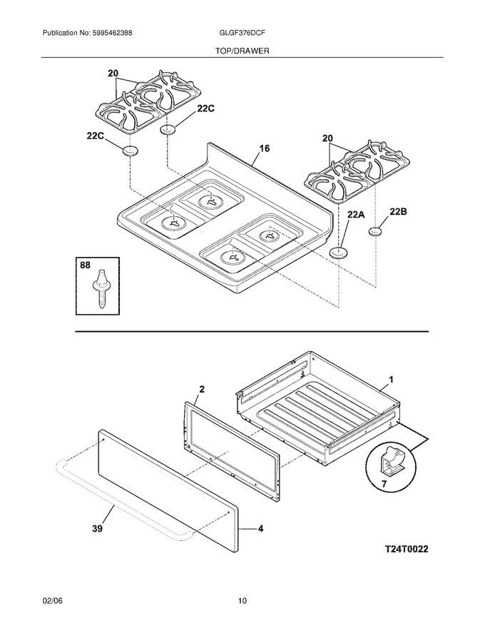 Diagram for GLGF376DCF