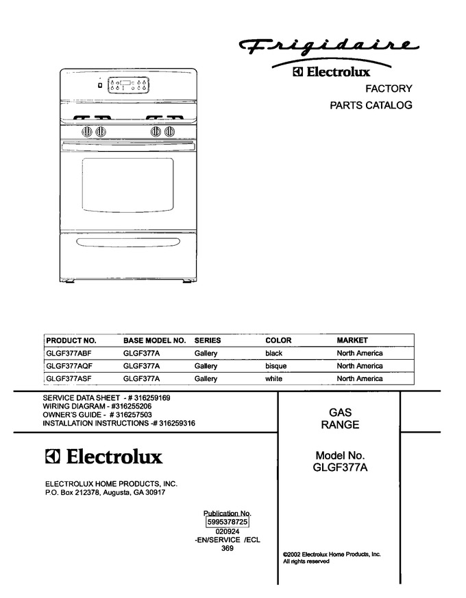 Diagram for GLGF377AQF