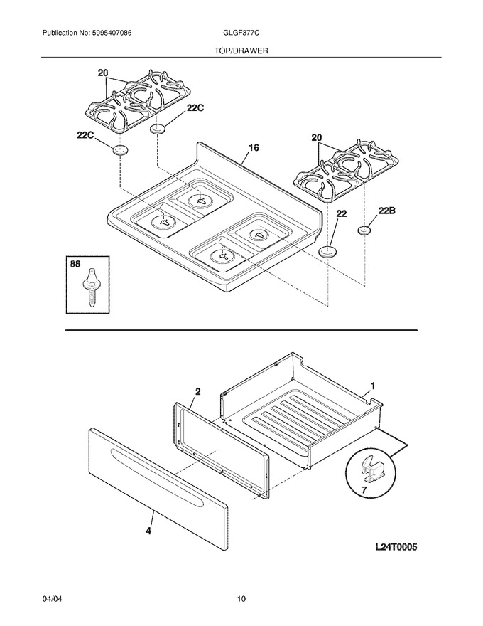 Diagram for GLGF377CSD