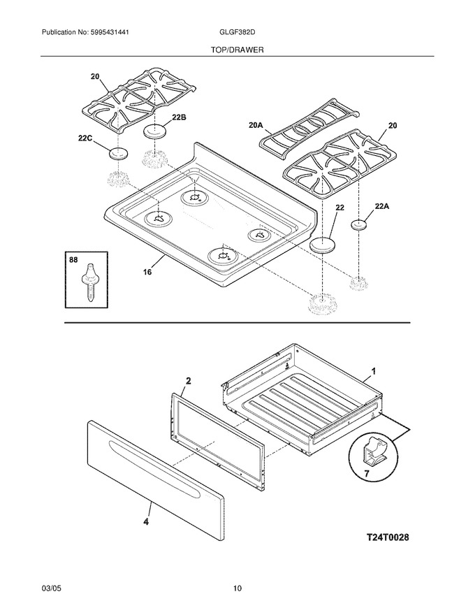 Diagram for GLGF382DSC