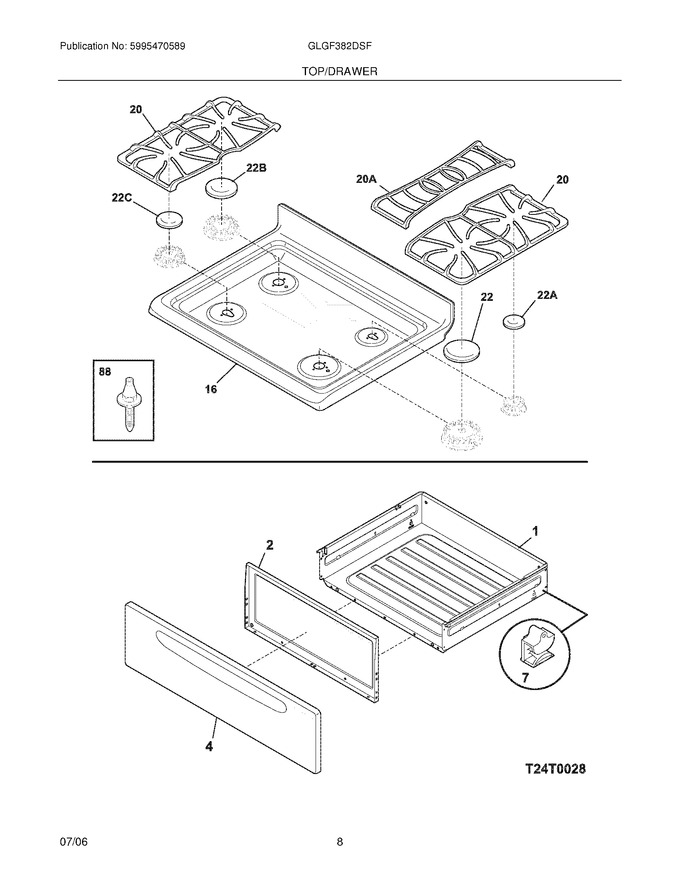 Diagram for GLGF382DSF
