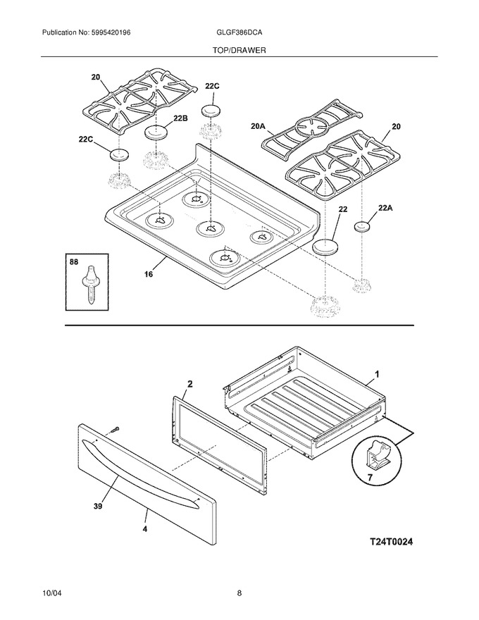 Diagram for GLGF386DCA