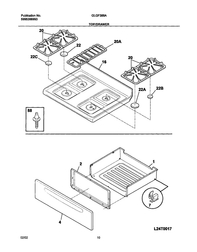 Diagram for GLGF388AQC