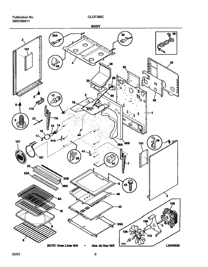 Diagram for GLGF388CQA