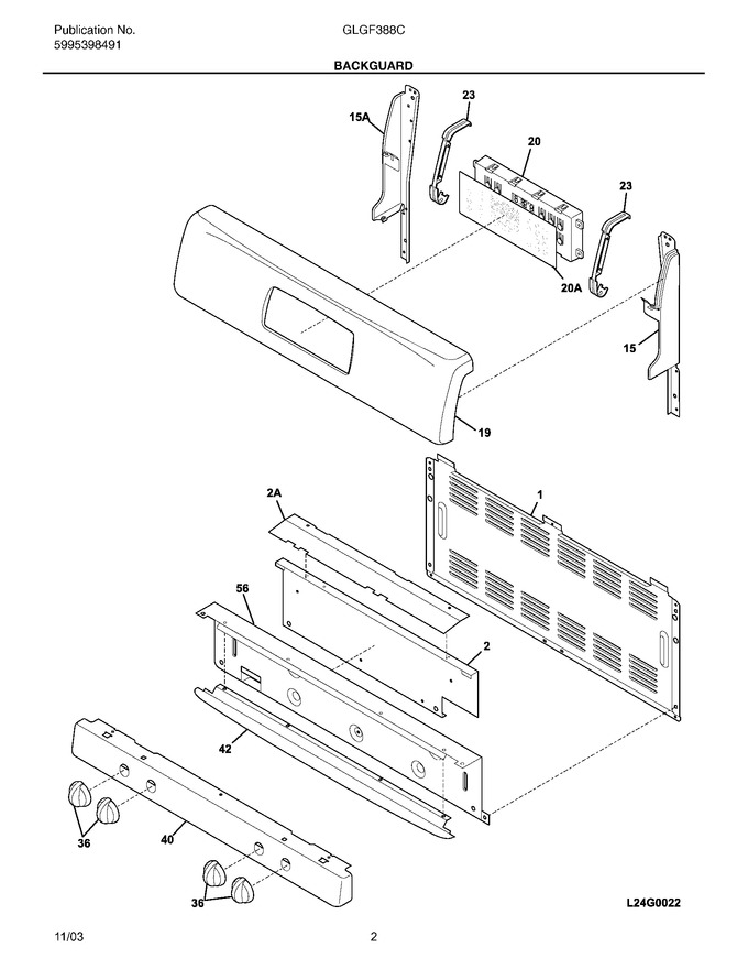 Diagram for GLGF388CSB
