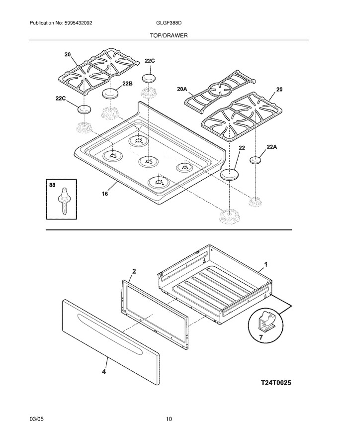 Diagram for GLGF388DSC