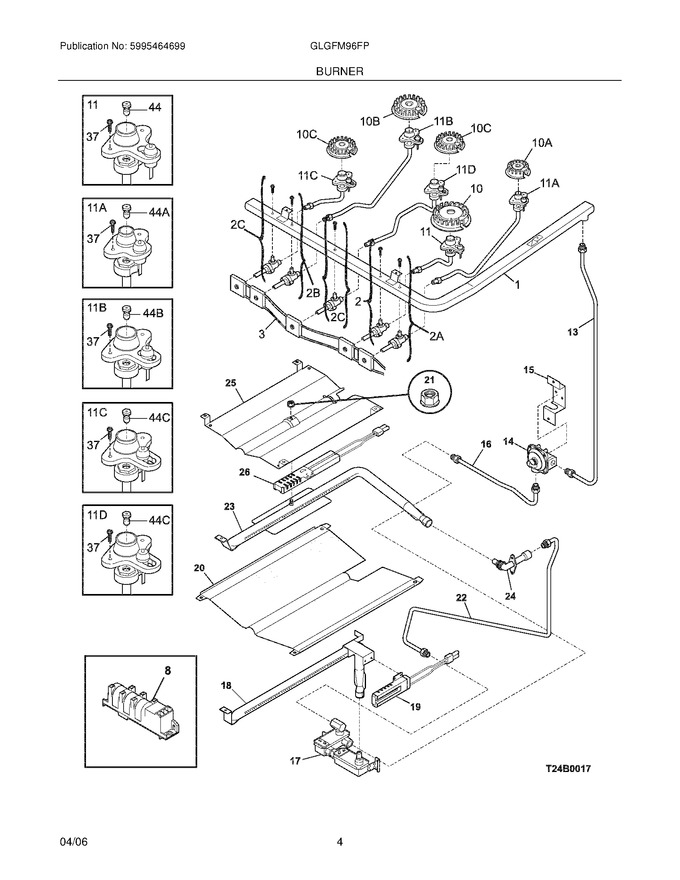 Diagram for GLGFM96FPWA