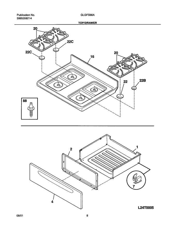Diagram for GLGFS66ABB