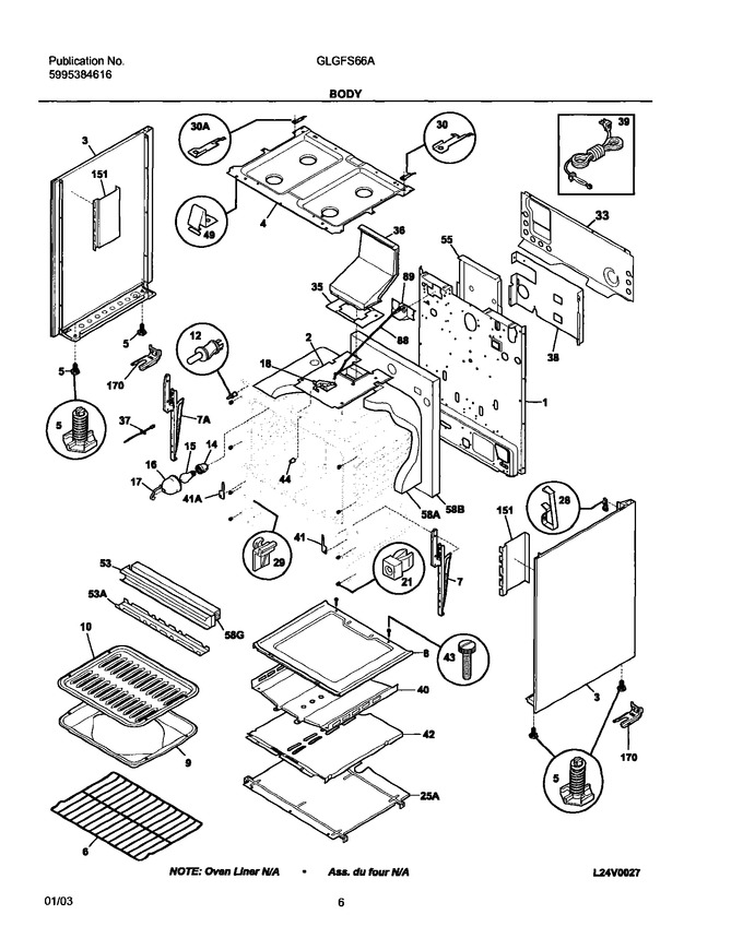 Diagram for GLGFS66ASE