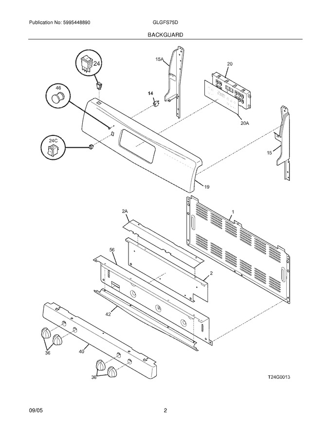 Diagram for GLGFS75DQF