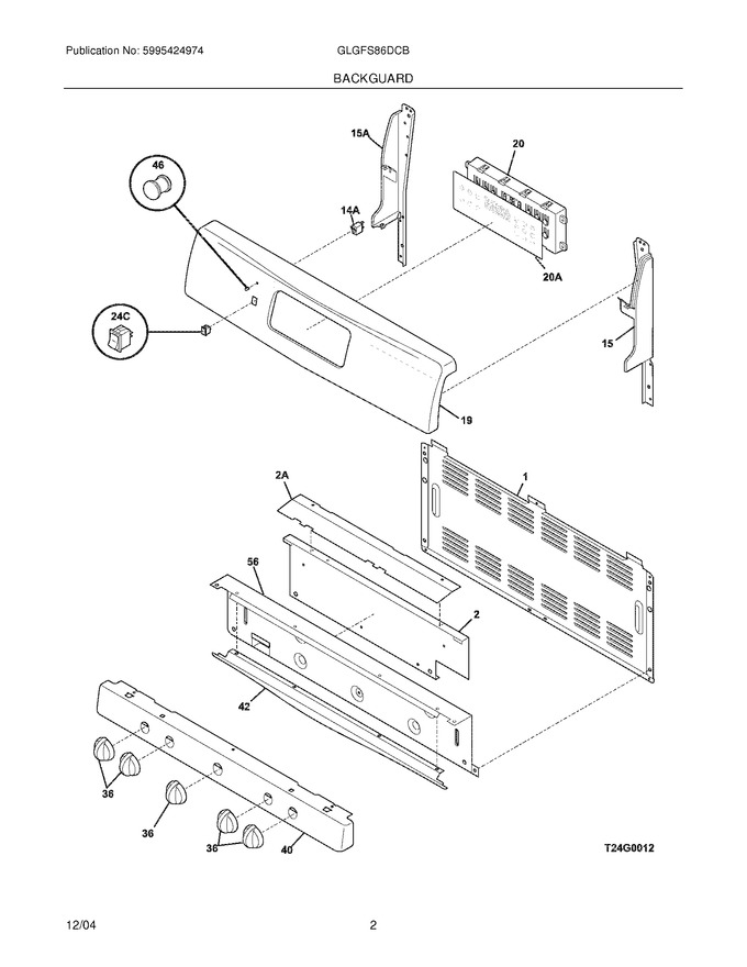 Diagram for GLGFS86DCB