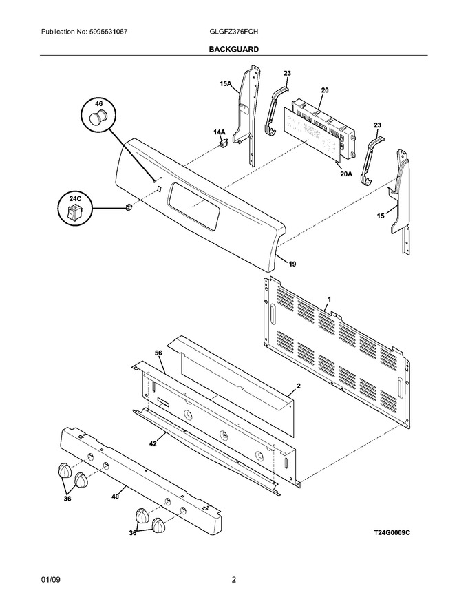 Diagram for GLGFZ376FCH