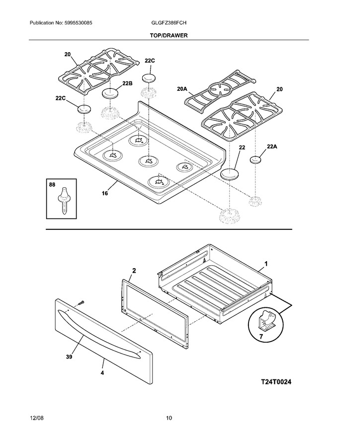 Diagram for GLGFZ386FCH
