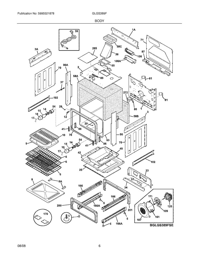 Diagram for GLGS389FSE