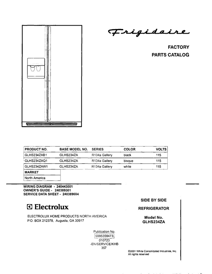 Diagram for GLHS234ZAW1