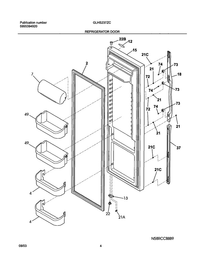 Diagram for GLHS237ZCW1