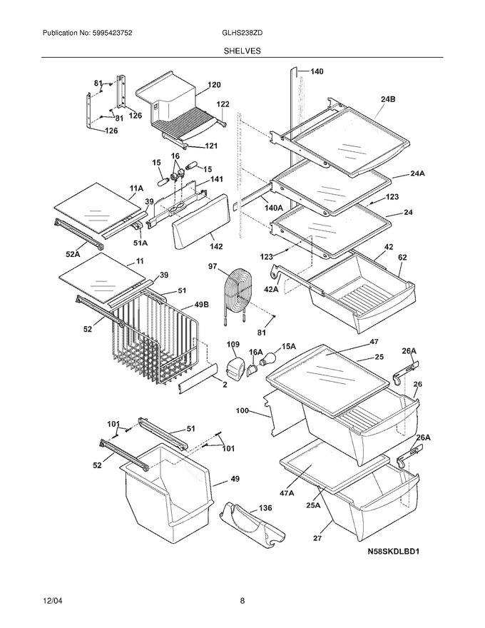 Diagram for GLHS238ZDQ7