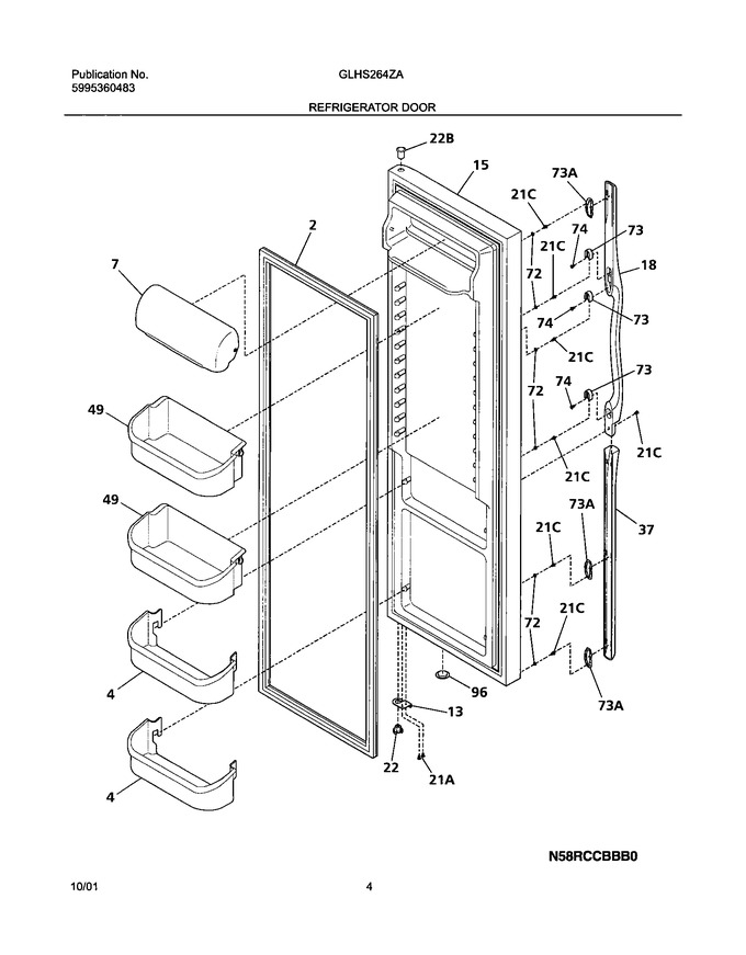 Diagram for GLHS264ZAW0