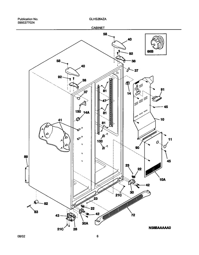 Diagram for GLHS264ZAW4