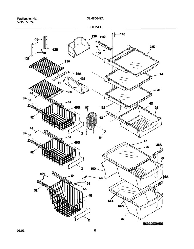 Diagram for GLHS264ZAW4