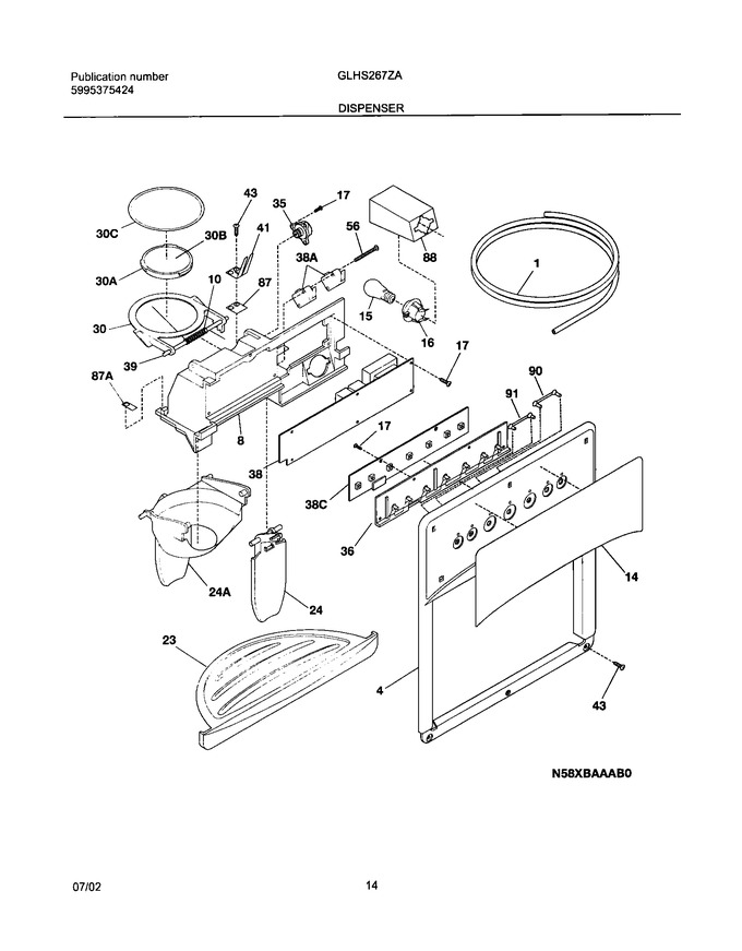 Diagram for GLHS267ZAW3