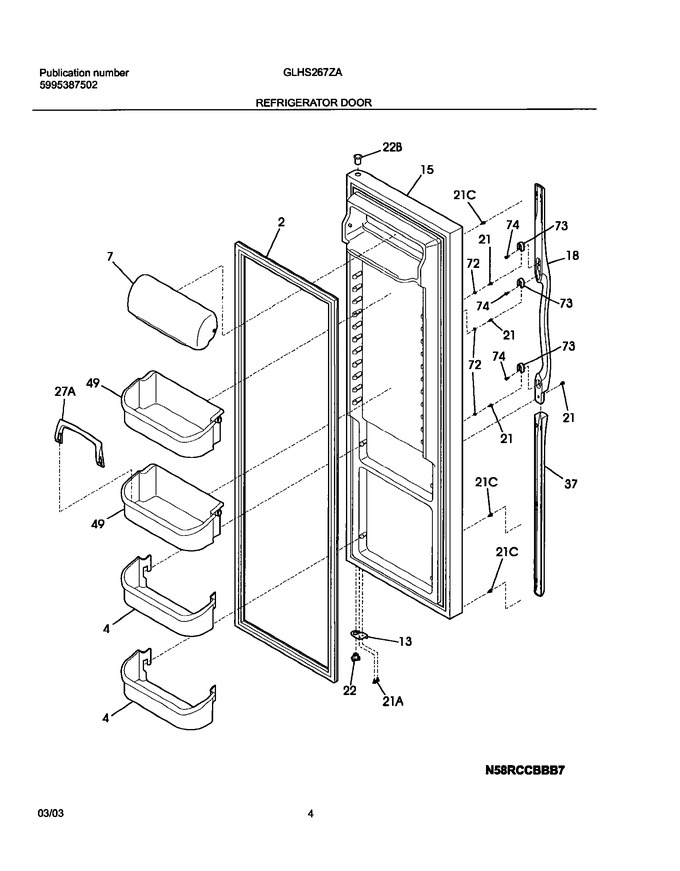 Diagram for GLHS267ZAW5