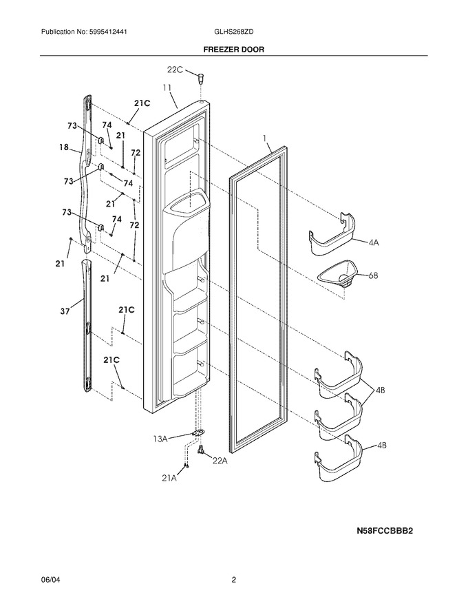 Diagram for GLHS268ZDQ0