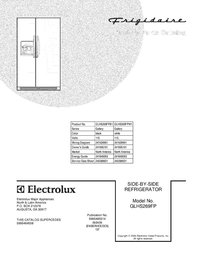 Diagram for GLHS269FPB1