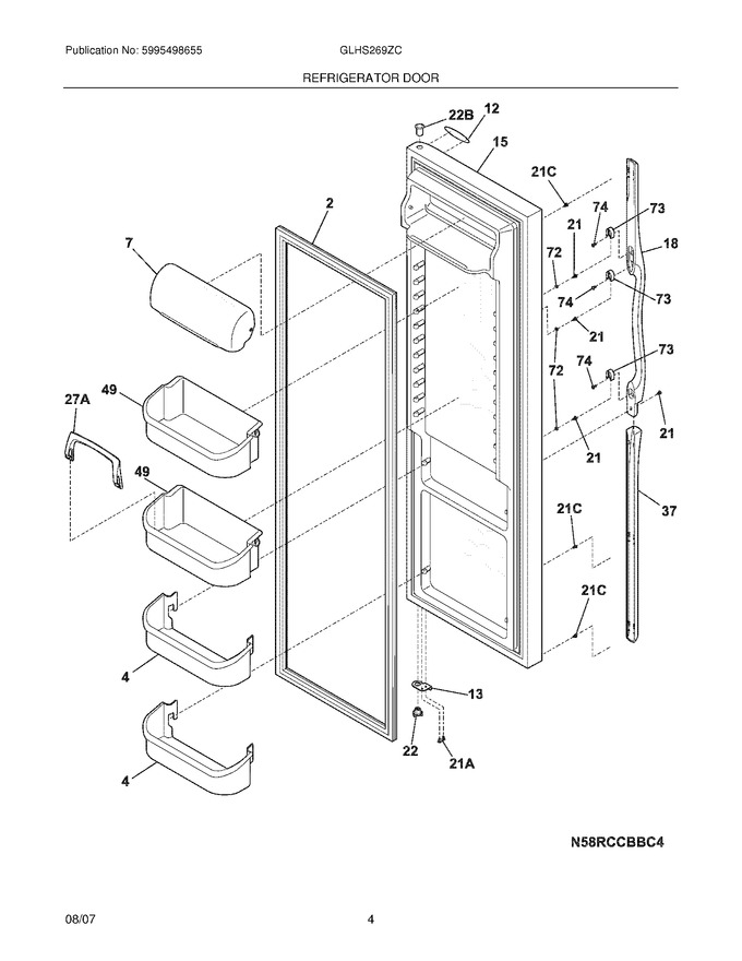 Diagram for GLHS269ZCW0