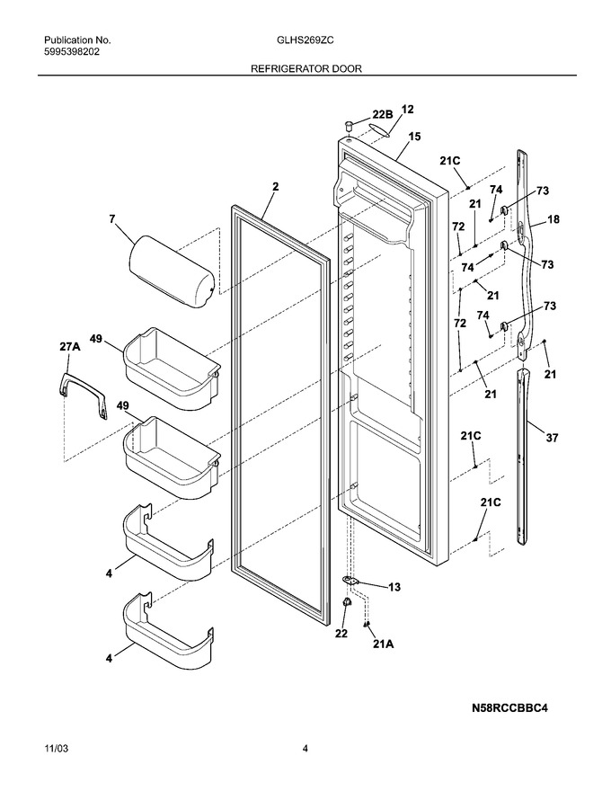 Diagram for GLHS269ZCQ2