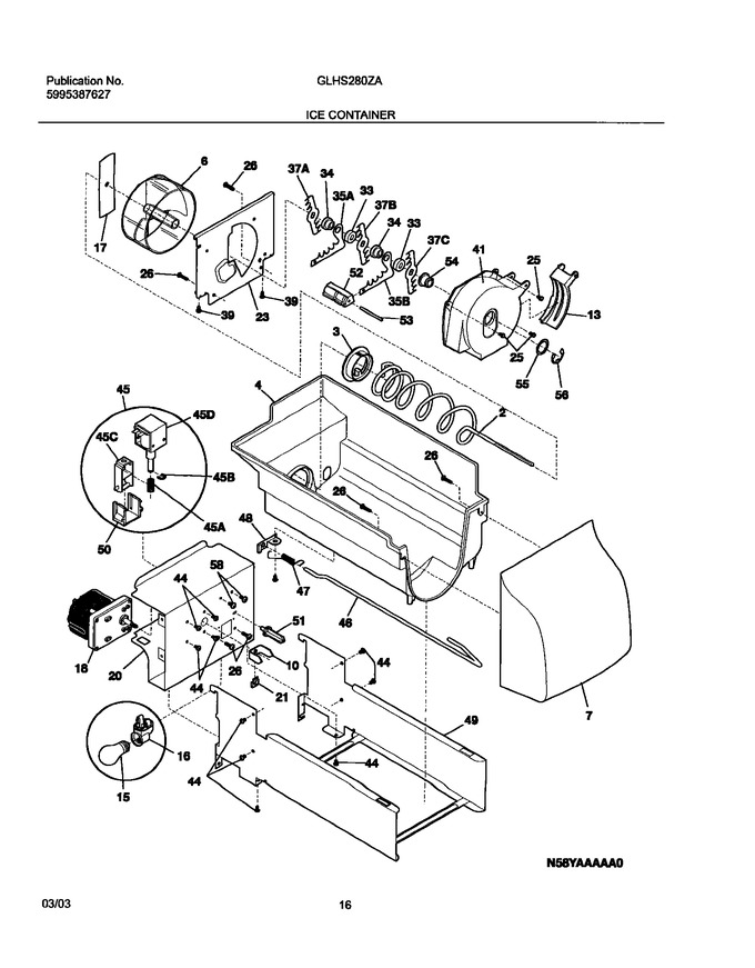 Diagram for GLHS280ZAW6