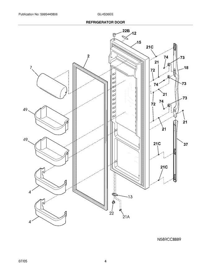 Diagram for GLHS36EEB1