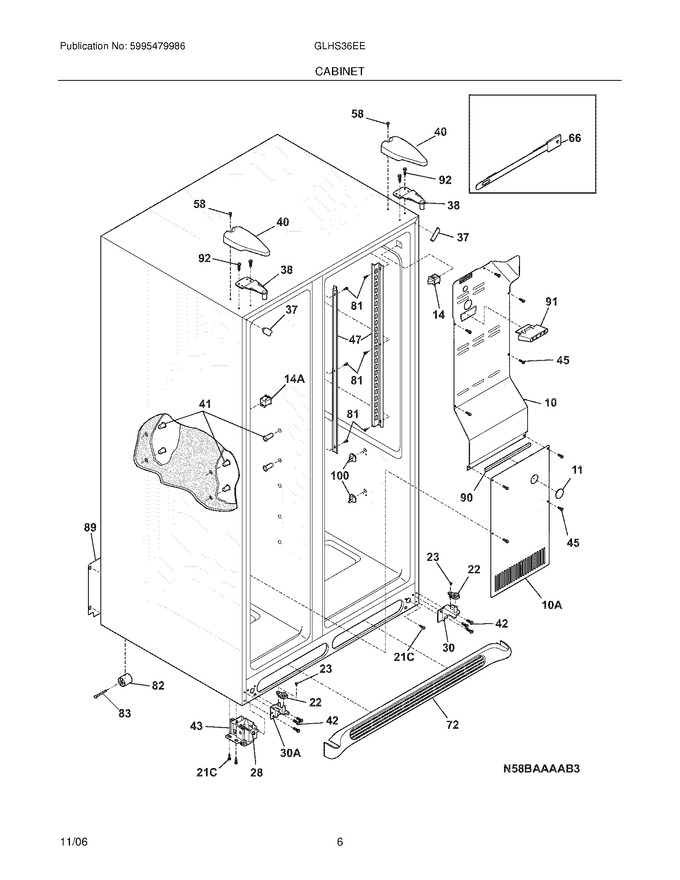 Diagram for GLHS36EEQ6