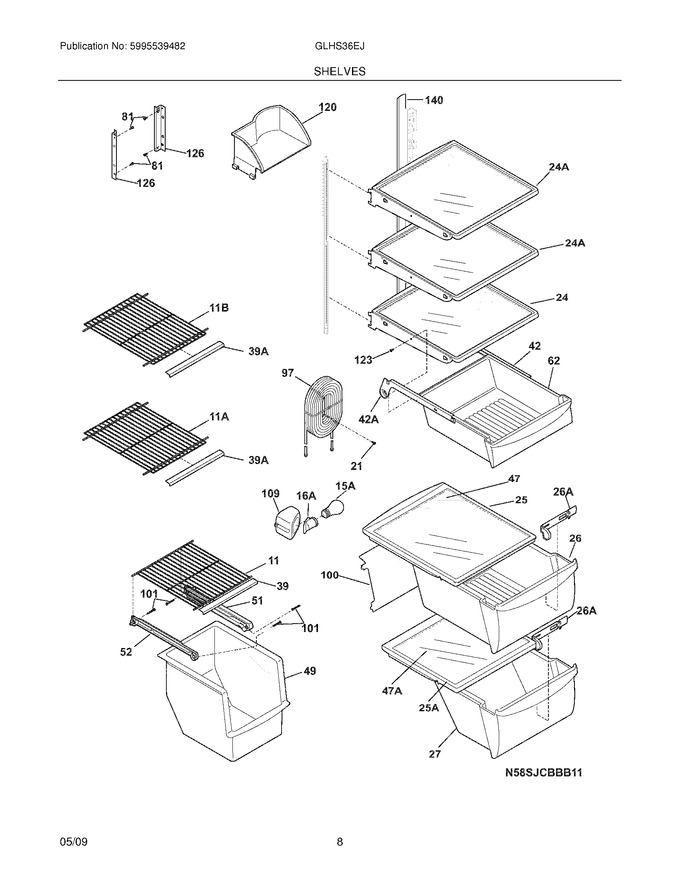 Diagram for GLHS36EJW1