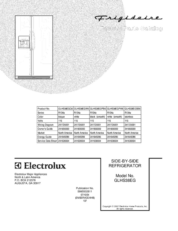 Diagram for GLHS38EGQ6