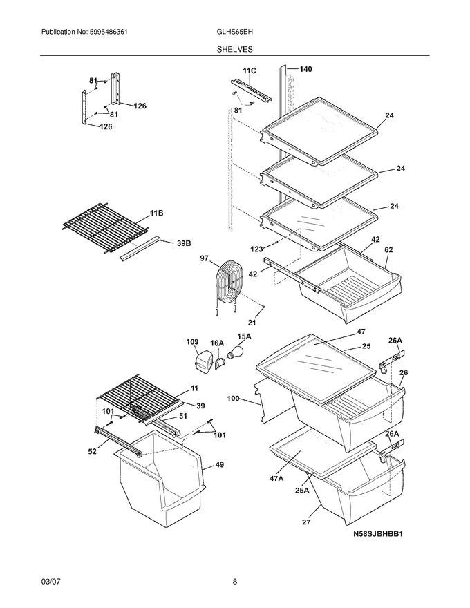 Diagram for GLHS65EHSB0