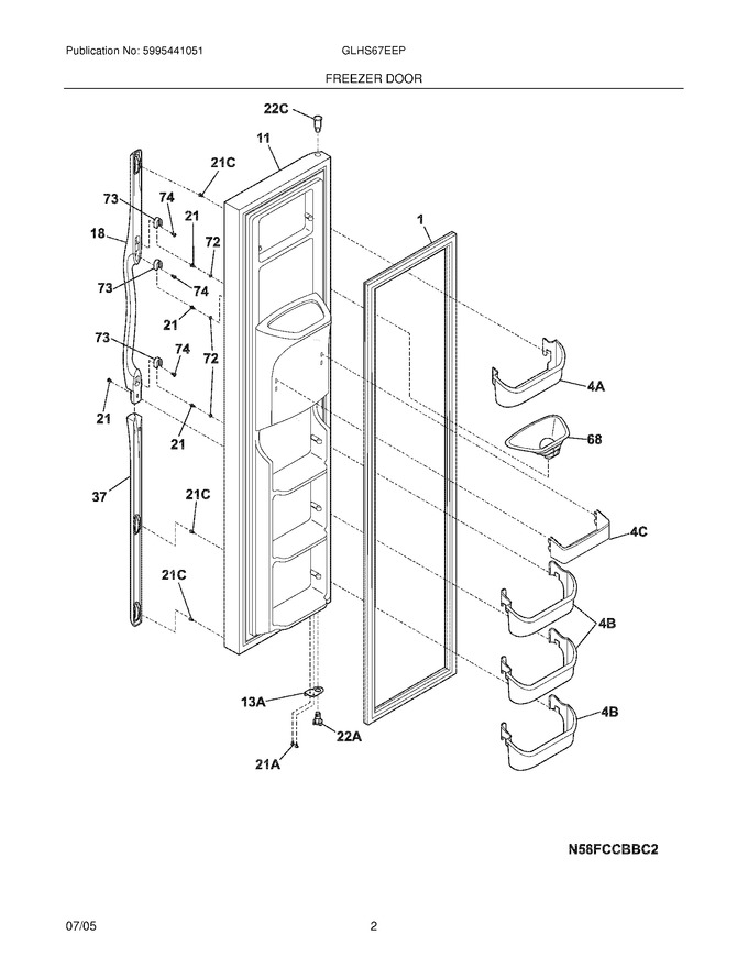 Diagram for GLHS67EEPB1